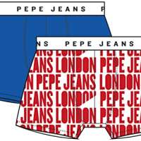 Pepe Jeans Men’s Allover Logo Tk 2P Trunks