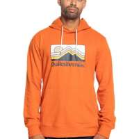 Quiksilver Sweater QS GRADIENT MOUNTAINS HOODIE Men Brown XS