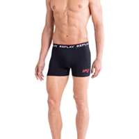 REPLAY Men’s Boxer Style 2 Cuff LogoPrint 2pcs Box