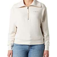 Tommy Hilfiger Women 1985 Sweatshirt with Half-Zip