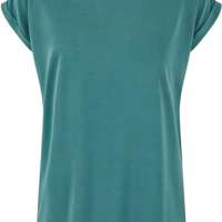 Urban Classics Women’s Ladies Modal Extended Shoulder Tee T-Shirt