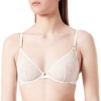 Women’secret Women’s Bra Microfibre Tulle Logo Beige