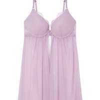 Women’secret Women’s Gorgeous Lilac lace Push-up Babydoll Bra