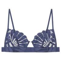 Women’secret Women’s Natural Triangle Bra Lace Embroidery