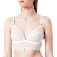 Women’secret Women’s Natural Triangle Bra Lace Satin Black