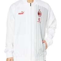 AC Milan 769276 Prematch Jacket Men’s White-Tango Red S