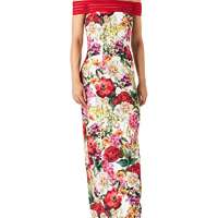 Gina Bacconi Women’s Scuba Maxi Dress Cocktail