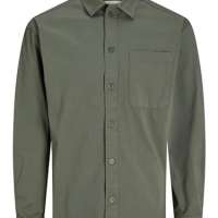 JACK  JONES Men’s Jcocollective Zac Overshirt Ls Noos Shirt