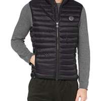 Marc O’Polo Men’s 72052 Lightweight Vest with Stand-up Collar