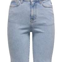 ONLY Women’s Onlemily Hw Long DNM Shorts Cro741 Noos Denim