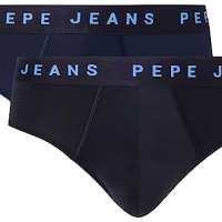 Pepe Jeans Men’s Logo BF LR 2P Briefs