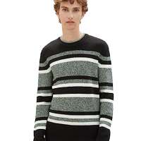 TOM TAILOR Denim Men’s Basic Knitted Jumper Pattern