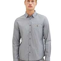 TOM TAILOR Men’s Regular fit Cotton Dobby Shirt