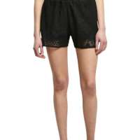 Urban Classics Women’s Ladies Crochet Lace Resort Shorts