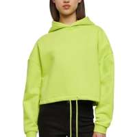 Urban Classics Women’s Ladies Cropped Oversized Hoodie Hooded Sweatshirt