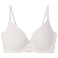 Women’secret Women’s Beautiful Sujetador clásico relleno microfibra Blanco Bra